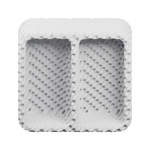 Пластина с ячейками