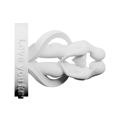 Фигурка в объятии