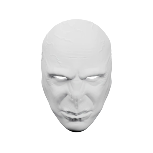 Маска с выражением лица