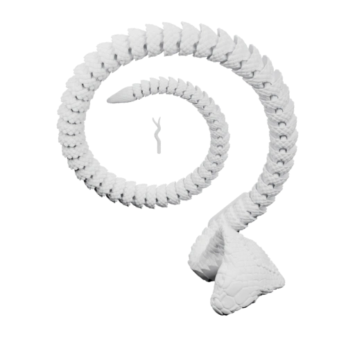 Змея с кольцами