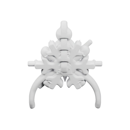 Украшение в форме лилии