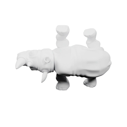 Фигурка слона с деталями