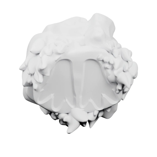 Декоративная форма с зубцами