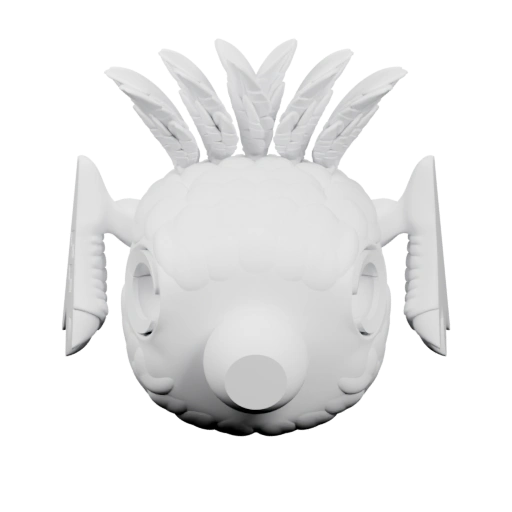 Фигурка с шипами