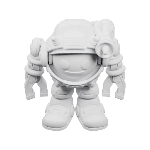 Робот в скафандре