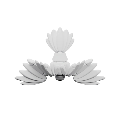 Декоративный элемент в форме крыльев