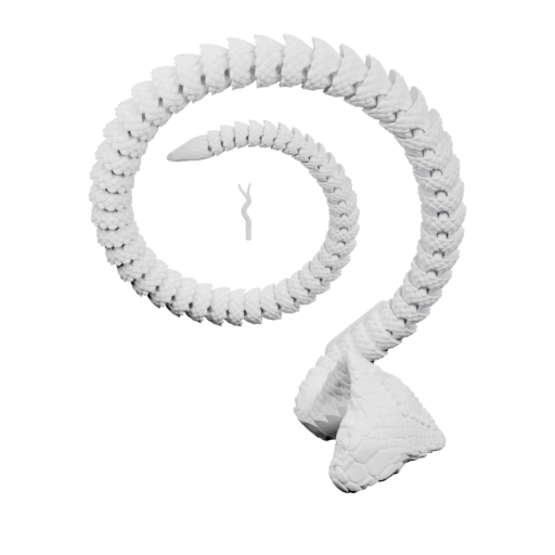 Змея с кольцами