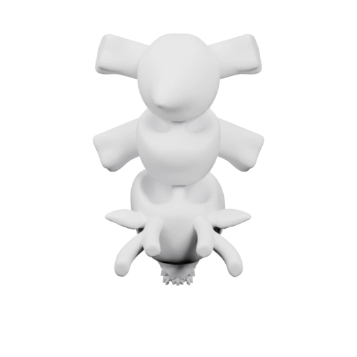 Фигурка с крестообразными конечностями