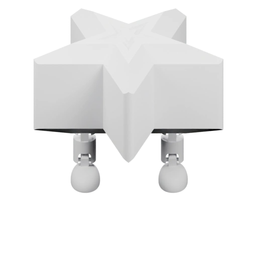 Звезда с ножками