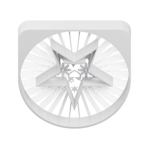 Звезда с подвеской