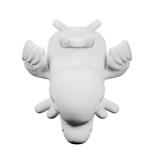 Фигурка птицы с крыльями