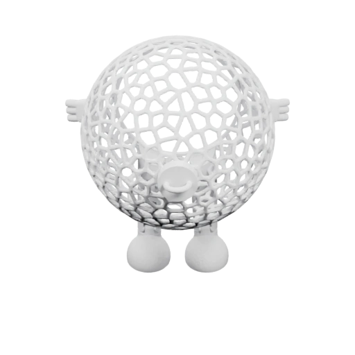 Шар с сетчатой поверхностью