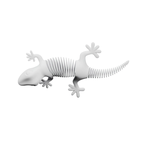 Геккон с подвижными конечностями