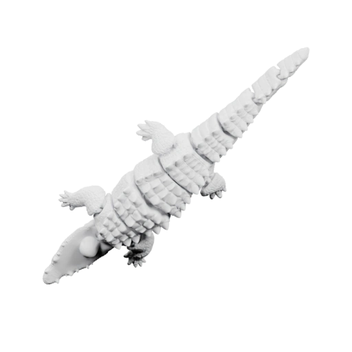 Игрушечная крокодиловая фигурка