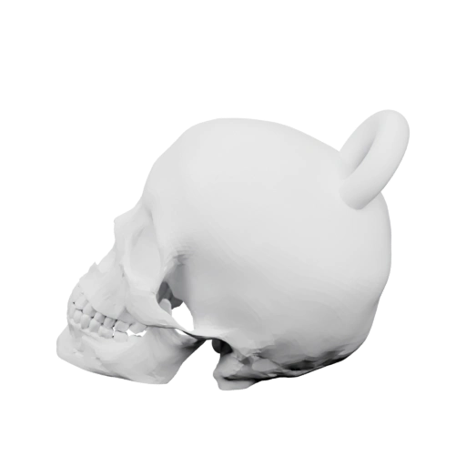 Череп в виде брелока