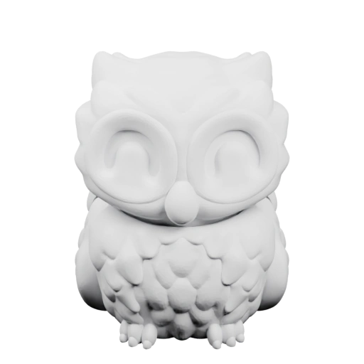 Совушка с большими глазами