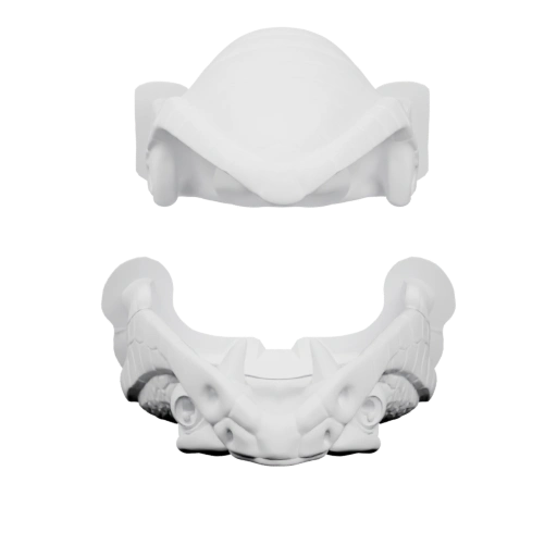 Маска с зубами