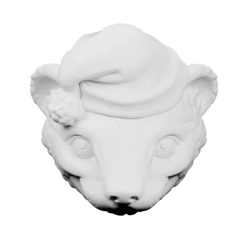 Маска в виде енота