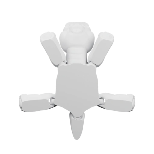 Черепаха с подвижными конечностями