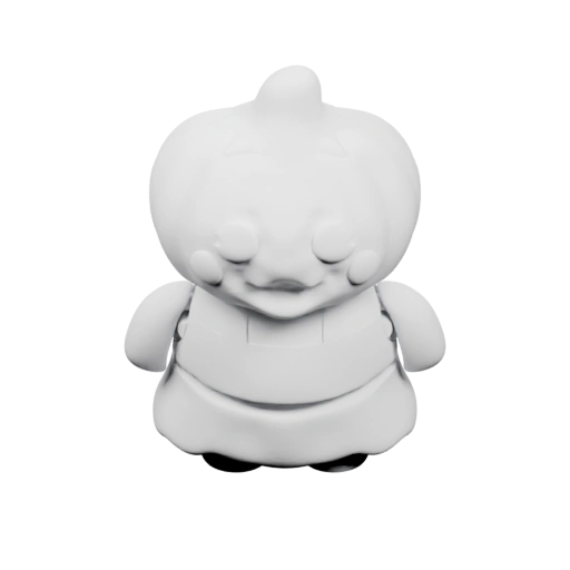 Фигурка тыквы с ключами