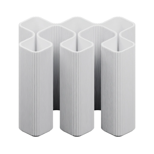 Ваза с геометрическим узором