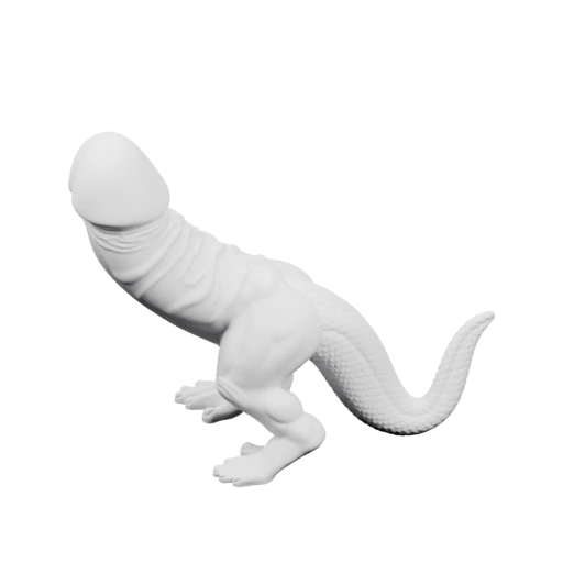 Динозавр в движении