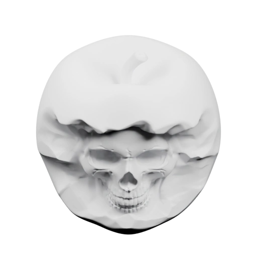 Череп в круге