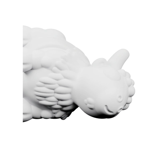 Зебра в стиле мультфильма