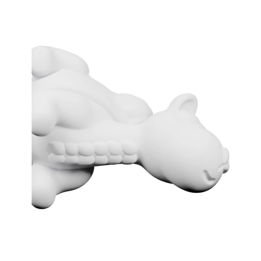 Сидячая фигурка овечки