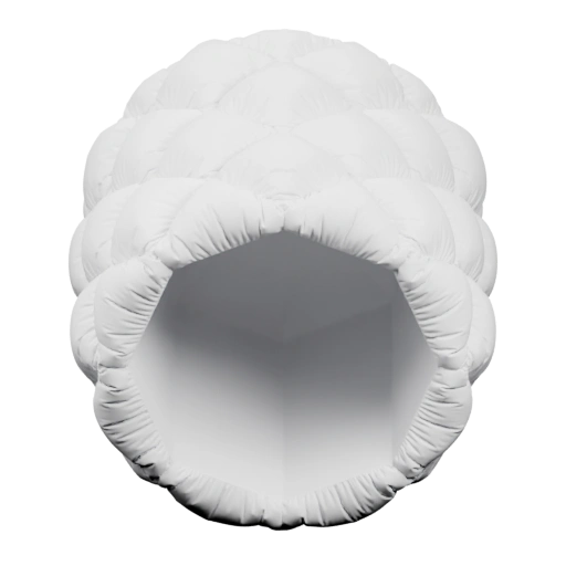 Круглая подставка с текстурой