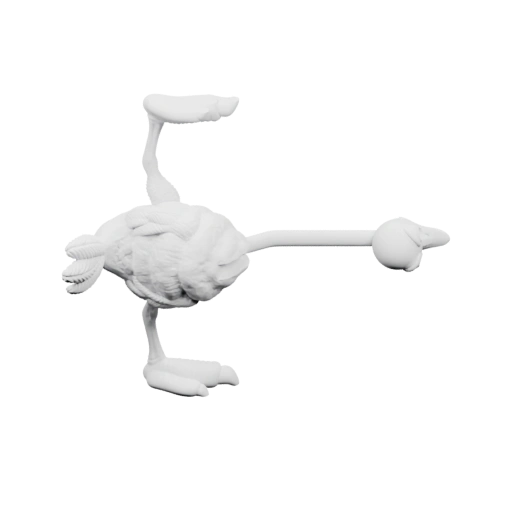 Птица с вытянутым клювом