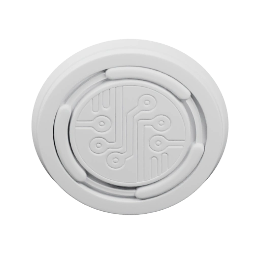 Круглая подставка с узором