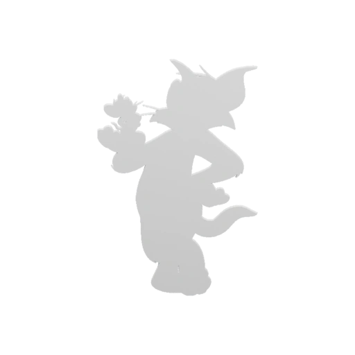 Фигурка с размытыми контурами