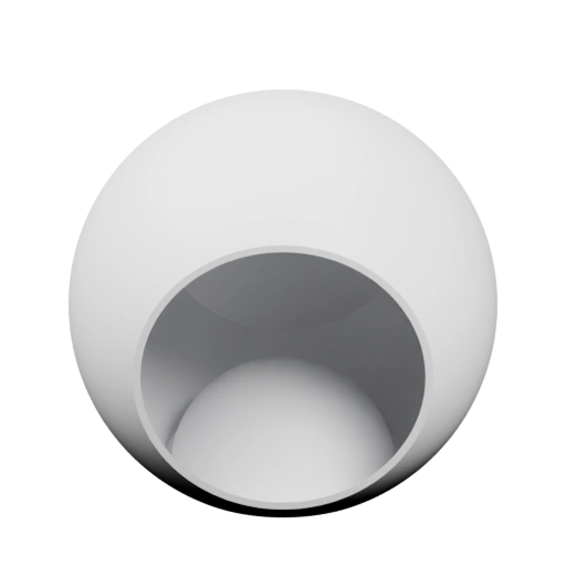 Ваза с круглым отверстием