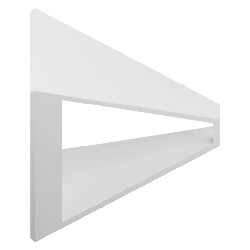 Ваза в форме пирамиды