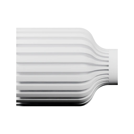 Ваза с ребристым корпусом