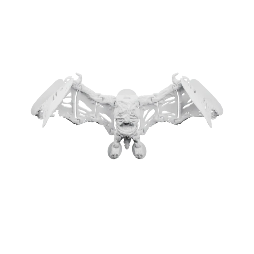 Летучая мышь с крыльями