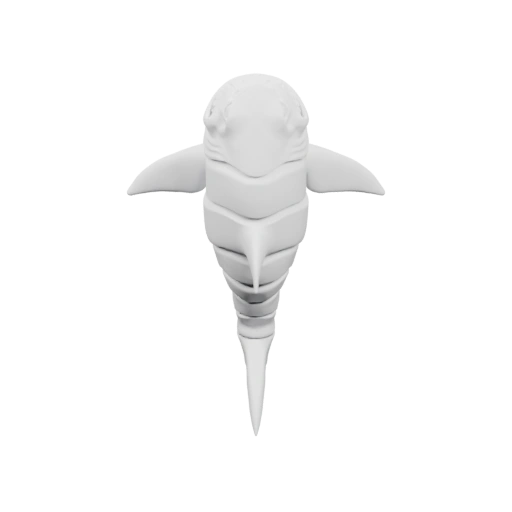 Акула с подвижными частями