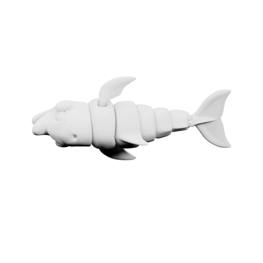 Дельфин из гибкого материала