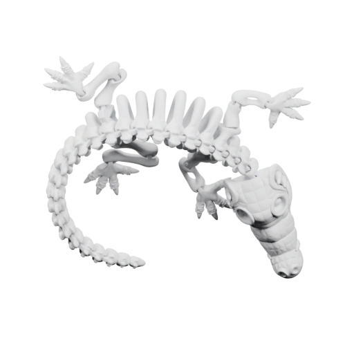 Скелет крокодила