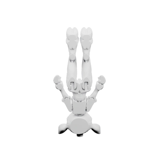 Олень с праздничным узором