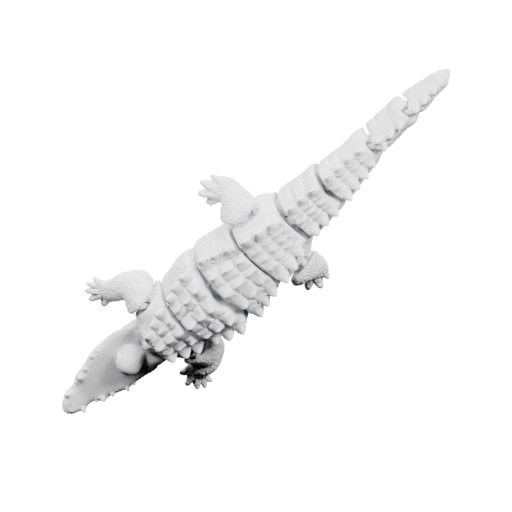 Игрушечная крокодиловая фигурка