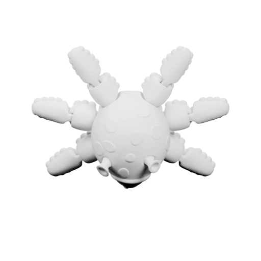 Вращающаяся фигурка осьминога