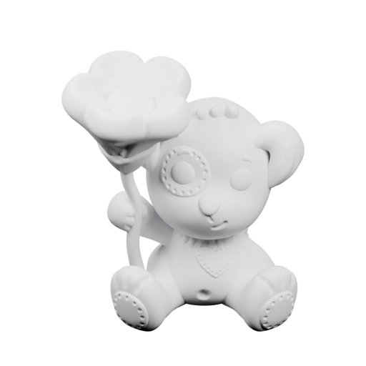 Плюшевый мишка с шляпой