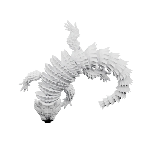 Дракон с панцирем