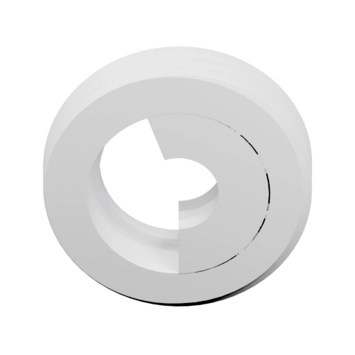 Круглая кнопка с вырезом