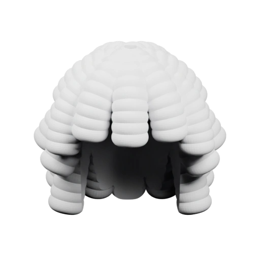 Шлем с волнистыми краями