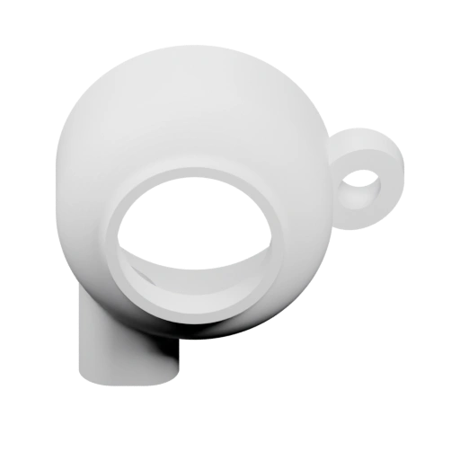 Глаз с отверстием