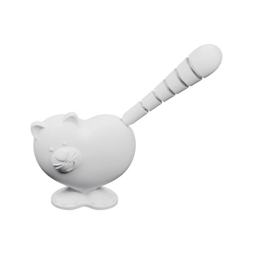 Кот с палочкой