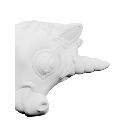 Голова единорога